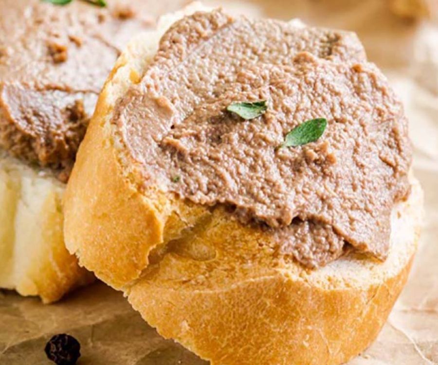 Crostini di fegatini pollo