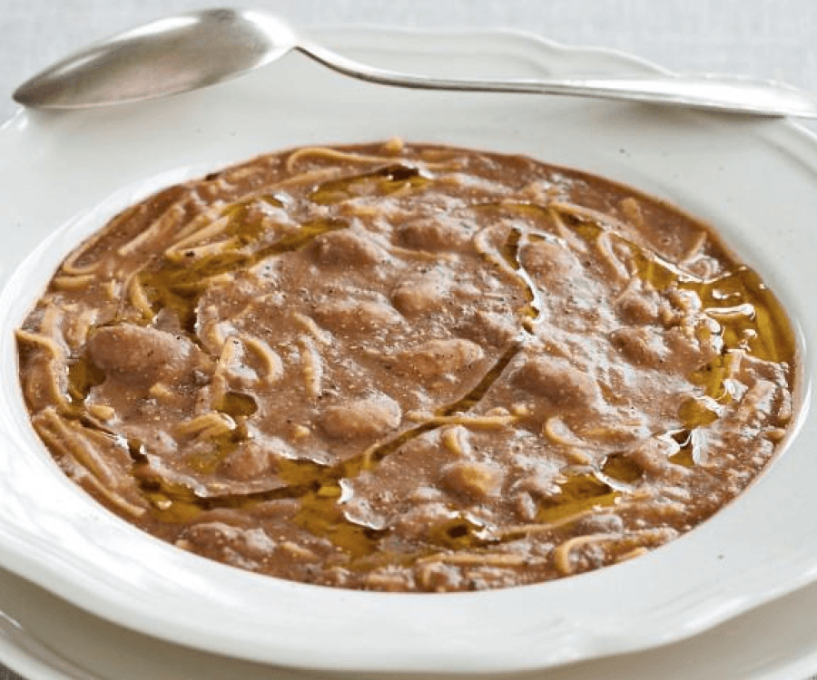 Taglierini con i fagioli